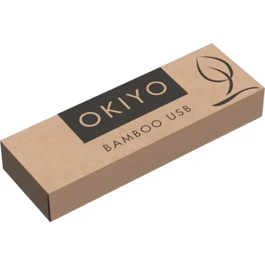 Okiyo Komorebi Bamboo Flash Drive Gift Box